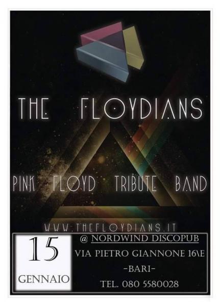 The Floydians - Pink Floyd tribute in concerto al Nordwind discopub