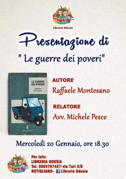 Presentazione de - Le guerre dei poveri -di Raffaele Montesano