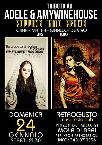 Retrogusto - Tributo ad Adele e Amy Winehouse