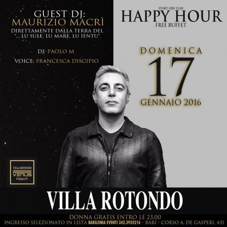 "Happy Hour" Special Guest dj Maurizio Macri'