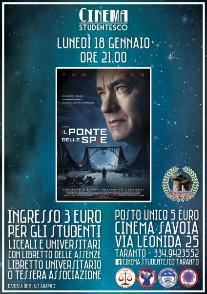 "Il ponte delle spie" in rassegna al cinema Savoia