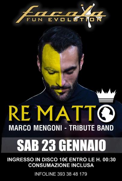 Re Matto Tribute Band - Tributo a Marco Mengoni