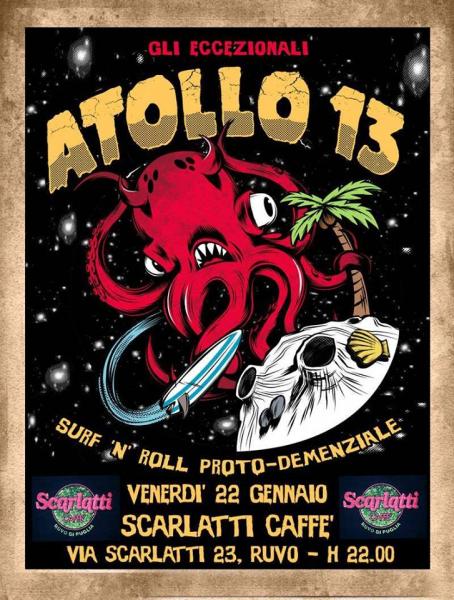 ATOLLO 13 [Surf'n Roll] live