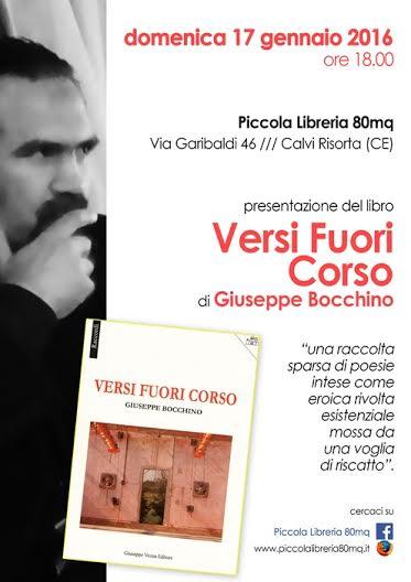 Presentazione di “Versi fuori corso”, raccolta di poesie del giornalista Giuseppe Bocchino