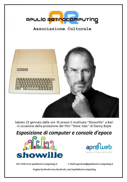 Mostra di computer e console d’epoca presso il multisala Showville