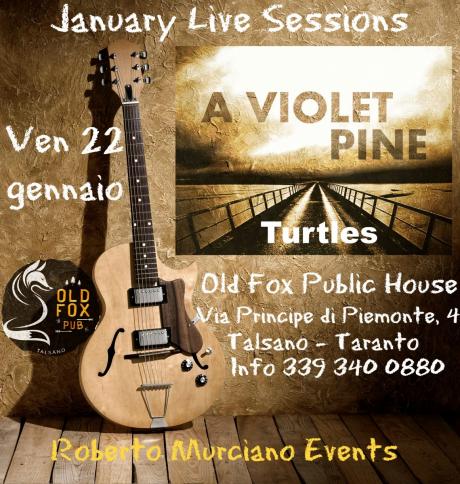 "A Violet Pine" in concerto a Talsano all' Old Fox Public House - January Live Sessions