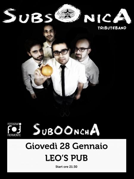 Subooncha (Subsonica tribute band) live