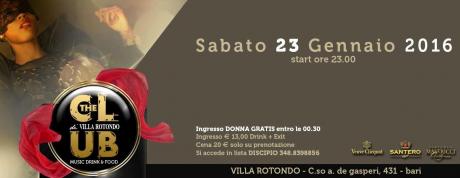 Sabato 23/01/2016 Villa Rotondo // ingresso in lista Discipio