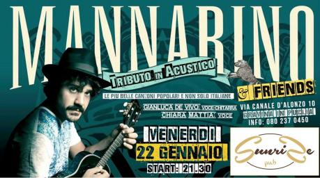 Omaggio in acustico a Mannarino and Friends (musiche popolari)