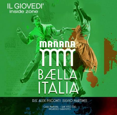 BÆLLA ITALIA, tutta la più bella musica italiana by Alex Pisconti & Silvio Martines Dj!
