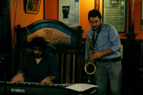 Blue notes duo Live show Angolo Latino