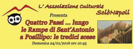 QUATTRO PASSI … lungo le Rampe di Sant'Antonio a Posillipo : le tredici scese.