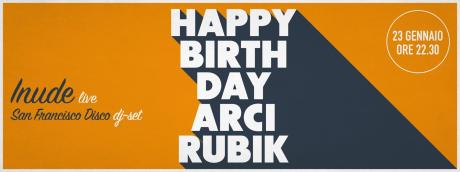Happy Birthday, Arci Rubik! - INUDE live - SAN FRANCISCO DISCO djset