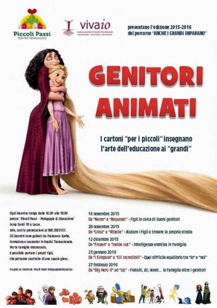 Una scuola per genitori a cartoni animati