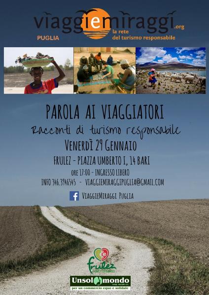 Parola ai viaggiatori: racconti di turismo responsabile