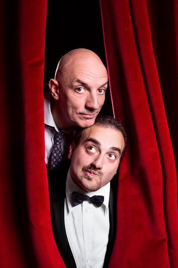 Giorgio Gori e Guglielmo Capasso in "Appasionatamente Comici"