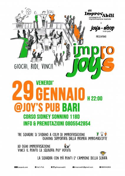 "IMPROJOY'S" e l'attore sei tu!