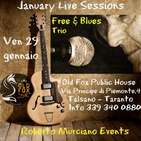 Free & Blues Trio live Old Fox Public House - January Live Sessions
