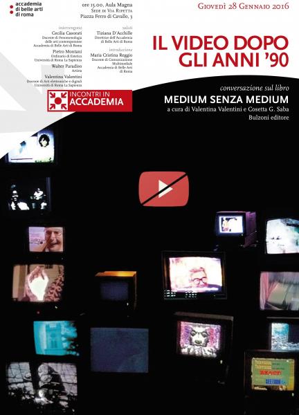 Presentazione del libro "Medium senza Medium" a cura di Valentina Valentini e Cosetta Saba