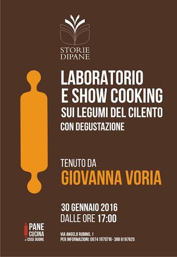 Laboratori di STORIEDIPANE: Giovanna Voria ed i legumi autoctoni del Cilento