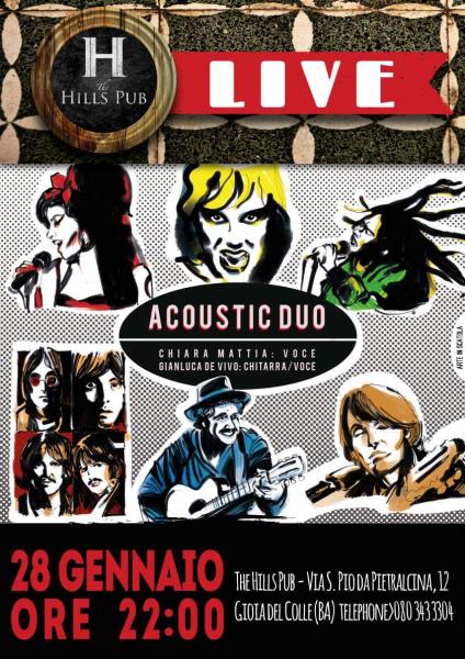 Acoustic Duo live - Amywinehouse, Marley, Beatles