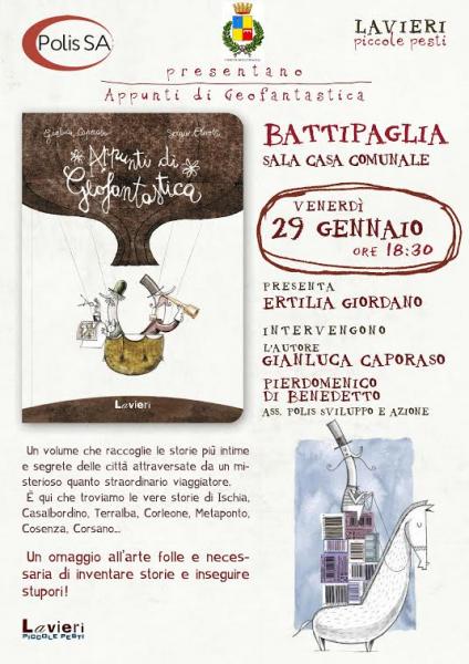 Presentazione del libro di Gianluca Caporaso “ Appunti di Geofantastica”