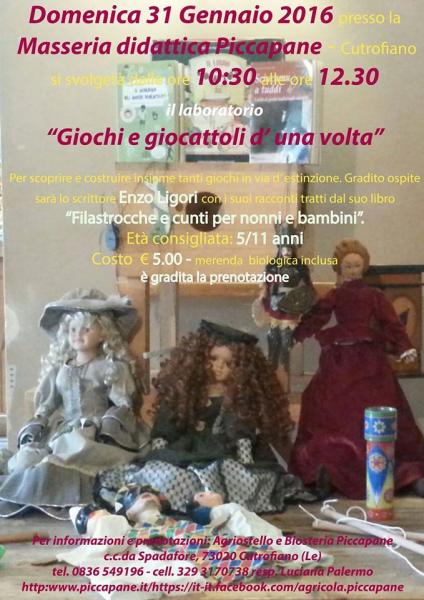 Giochi e giocattoli d'una volta