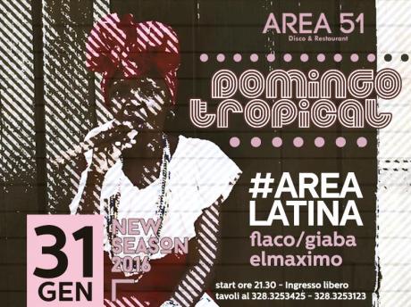 Domenica latina all'Area51 di Novoli: suoni tropicali da ballare insieme a Flaco, Giaba ed ElMaximo