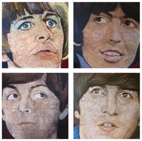 Silvana Leonardi inaugura "Metaritratti in Forma di Beatles" presso Studio Arte Fuori Centro