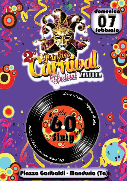 The Sixty Beat LIVE@Primitivo Carnival Festival