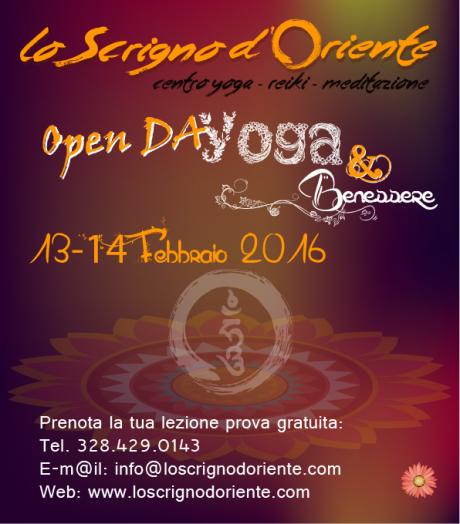 Open Day - Lo Scrigno d'Oriente ASD/CULT.