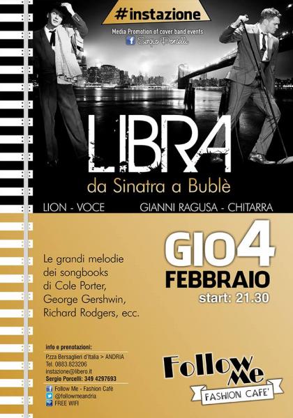 "LIBRA" - da Sinatra a Bublè: le grandi melodie