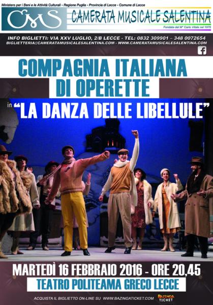 "La Danza delle Libellule" - Compagnia Italiana di Operette