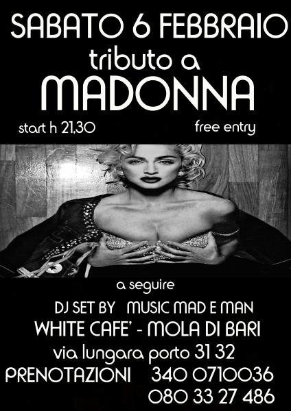 White Café - Tributo a Madonna