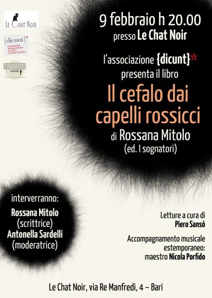 Presentazione del libro "Il Cefalo Dai Capelli Rossicci"