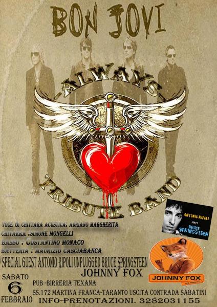 Always tributo Bon Jovi + intro acustico Bruce Springsteen  Live