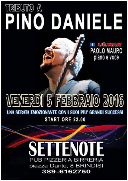 UE' MAN tributo a Pino Daniele