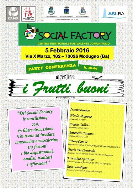 Party Conferenza "i Frutti... Buoni"