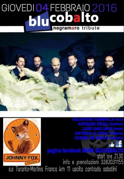 BluCobalto NEGRAMARO Tibute Band