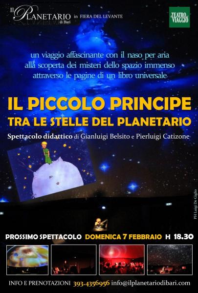 Il Piccolo Principe tra le Stelle del Planetario