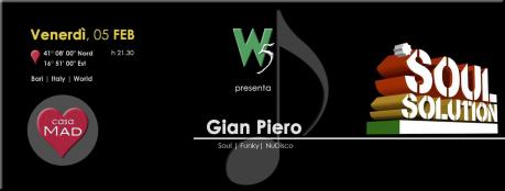 W|5 presenta Gian Piero from Soul Solution