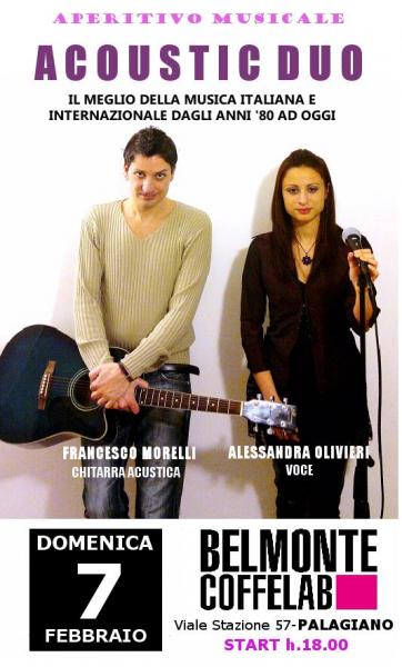 Aperitivo musicale con duo acustico live