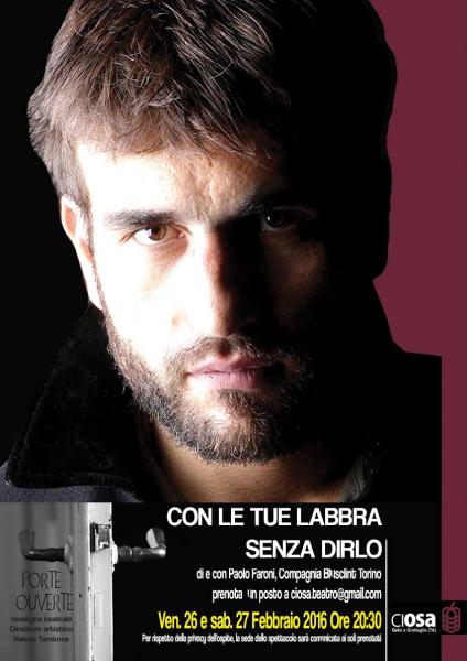 Con le Tue Labbra Senza Dirlo