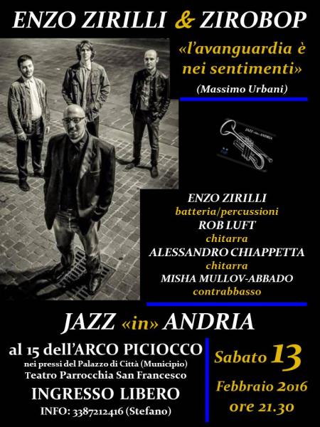ENZO ZIRILLI & ZIROBOP  “l’avanguardia è nei sentimenti” (Massimo Urbani)