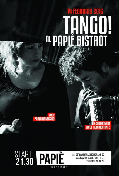 Tango! - Paola Arnesano e Vince Abbracciante