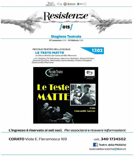 Resistenze 015 - "le Teste Matte"