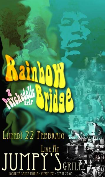 Rainbow Bridge in concerto - Jimi Hendrix Tribute & Psychedelic Sixties