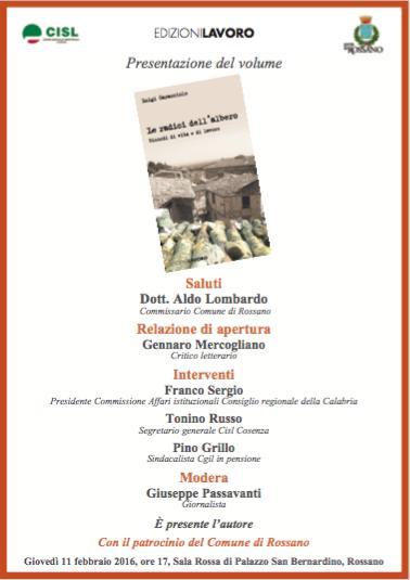 Le Radici dell’Albero - Presentazione del libro di Luigi Caracciolo