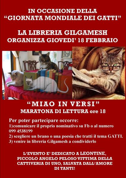 Miao in Versi Maratona di Lettura
