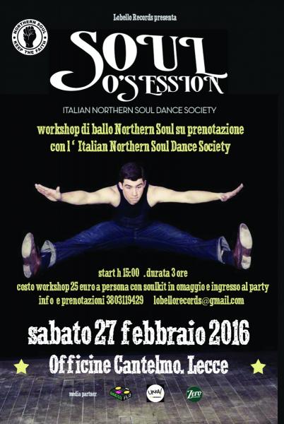 soul o session - Workshop di ballo Northern Soul -
